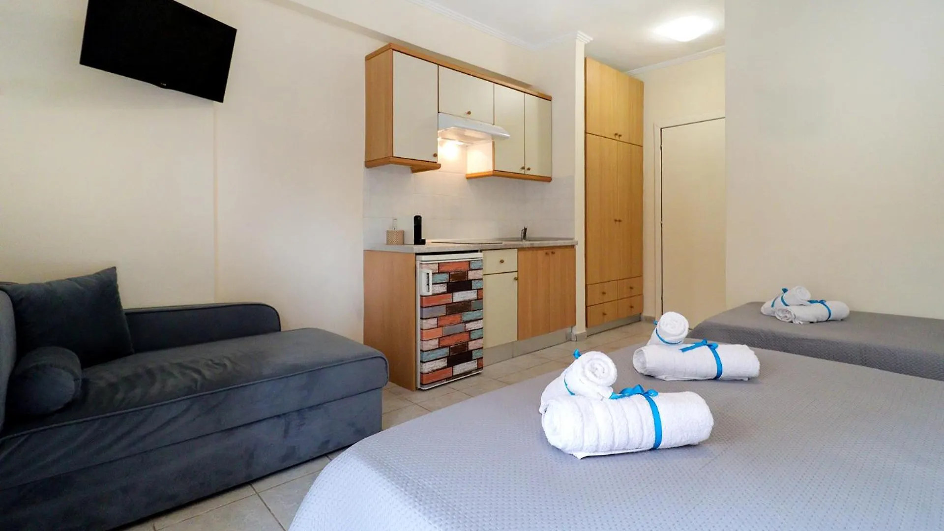 الشقق الفندقية Kallithea في  Oscar 0*, Kallithea (Chalkidiki) اليونان